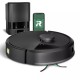 iRobot Roomba 105 Combo + AutoEmpty Σκούπα Ρομπότ με Χαρτογράφηση Laser & Απορρόφηση 7000Pa Μαύρη